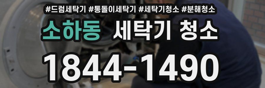 소하동 세탁기 청소