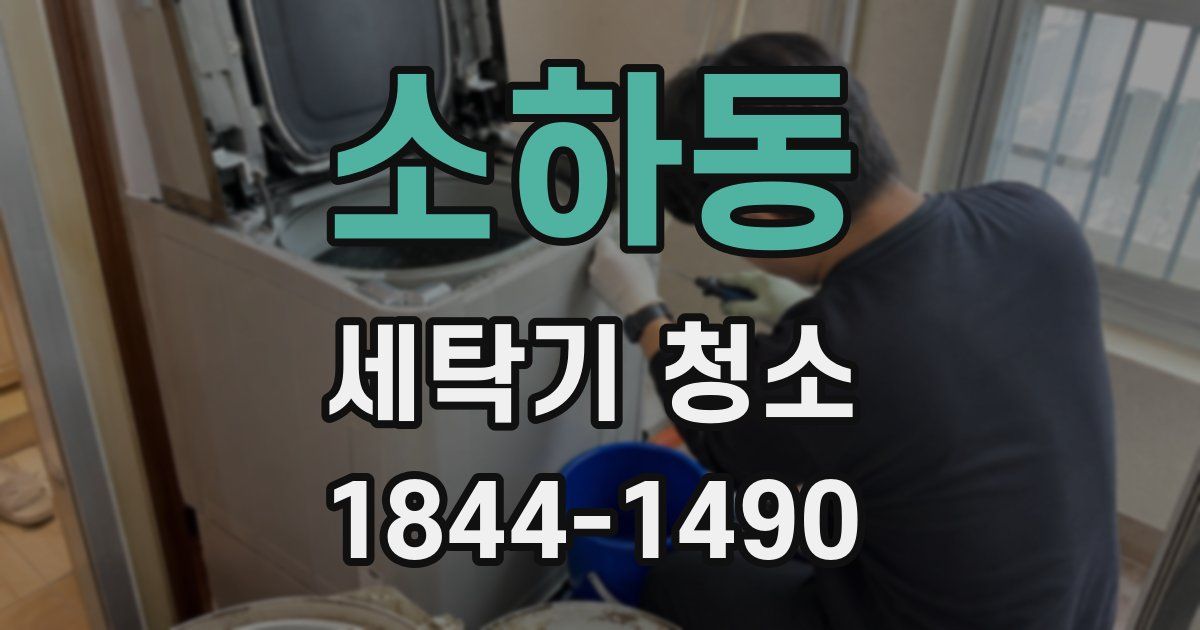 소하동 세탁기 청소