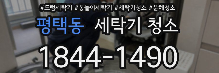 평택동 세탁기 청소