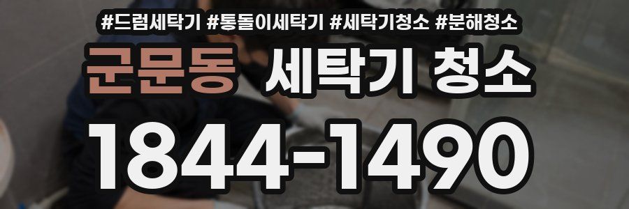 군문동 세탁기 청소