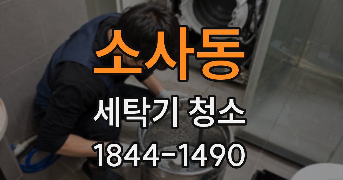 소사동 세탁기 청소