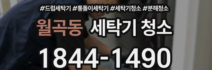 월곡동 세탁기 청소
