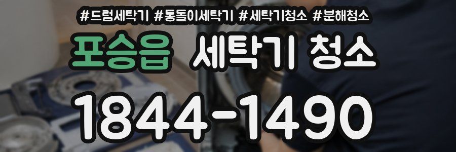 포승읍 세탁기 청소