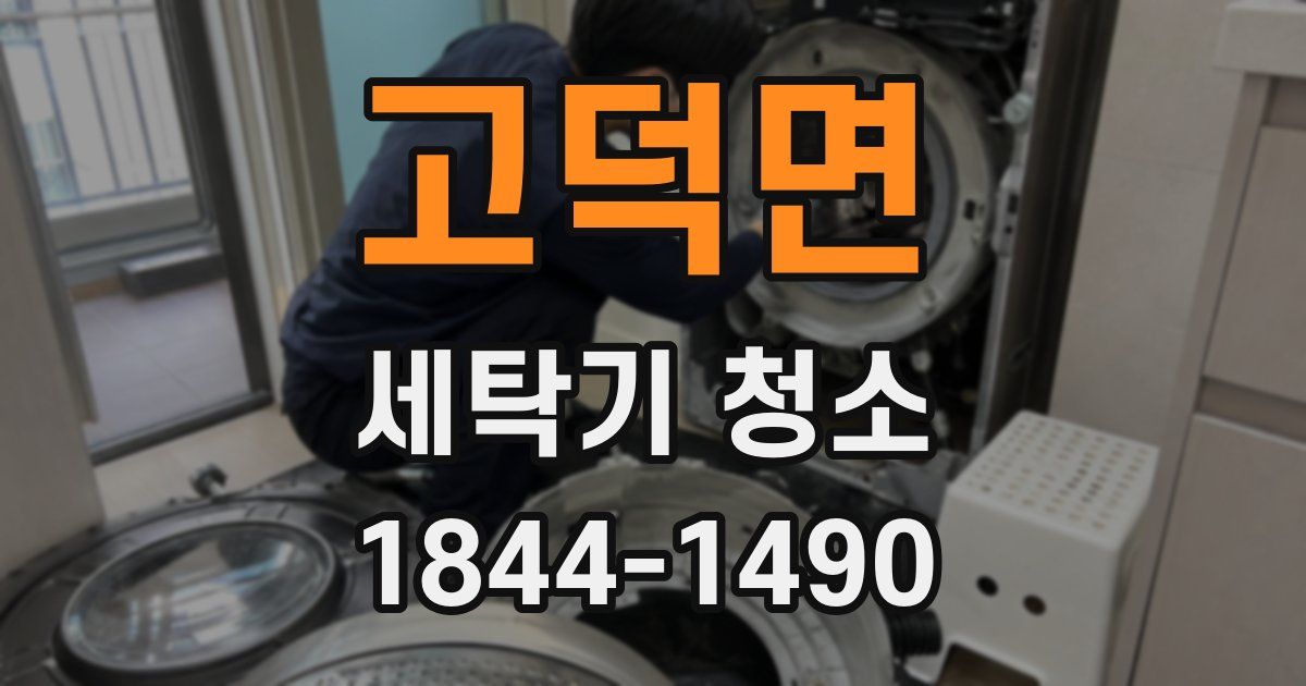 고덕면 세탁기 청소