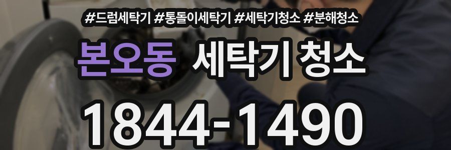 본오동 세탁기 청소