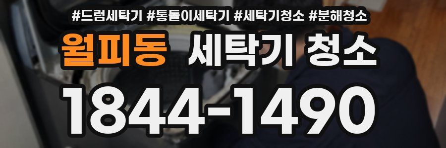 월피동 세탁기 청소