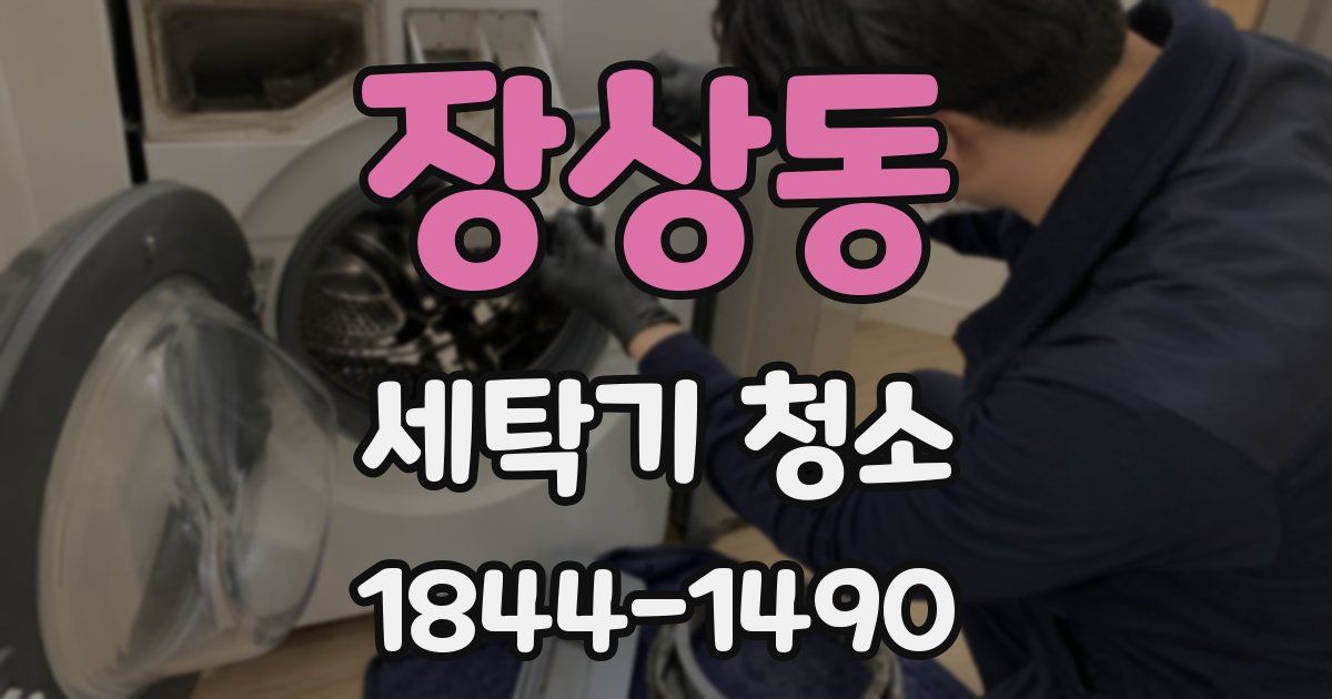 장상동 세탁기 청소