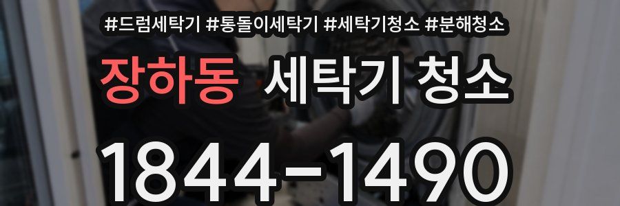 장하동 세탁기 청소