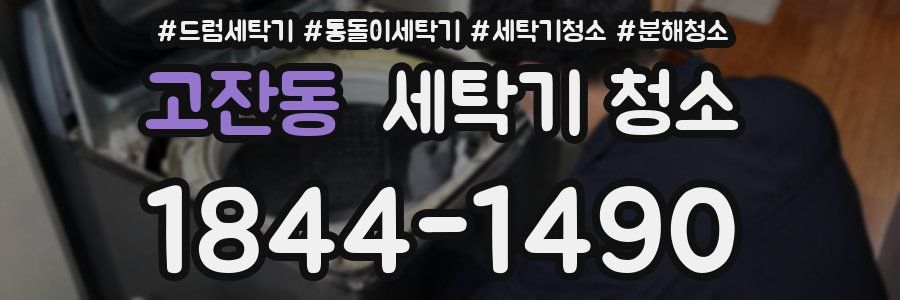 고잔동 세탁기 청소
