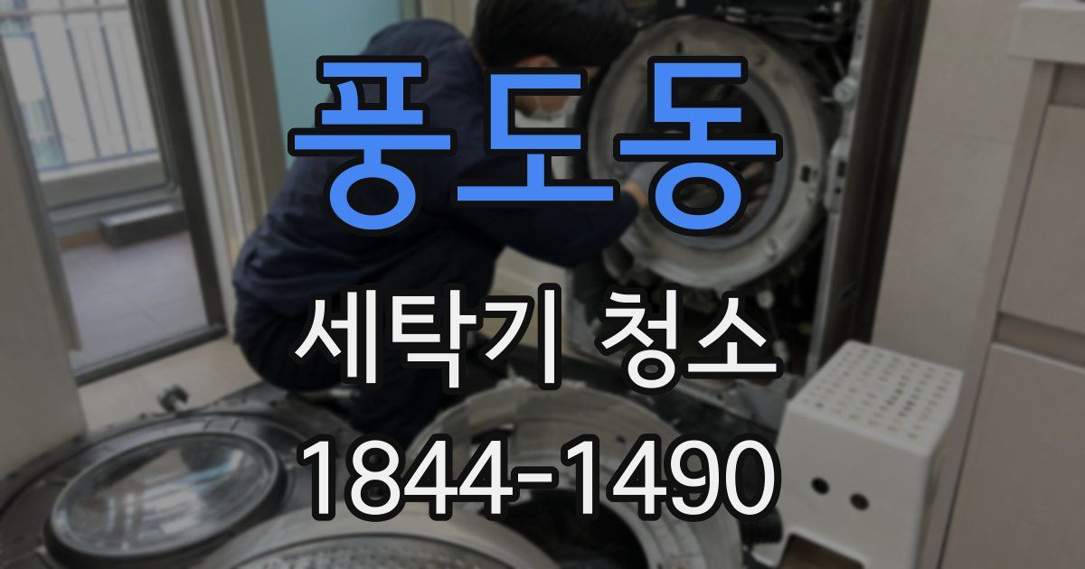 풍도동 세탁기 청소