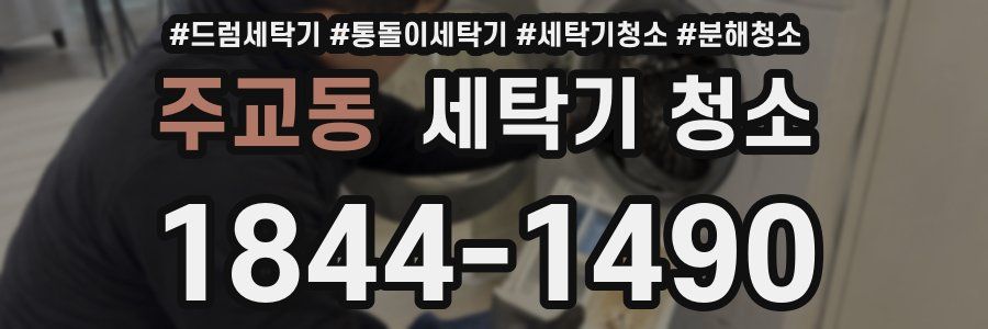 주교동 세탁기 청소