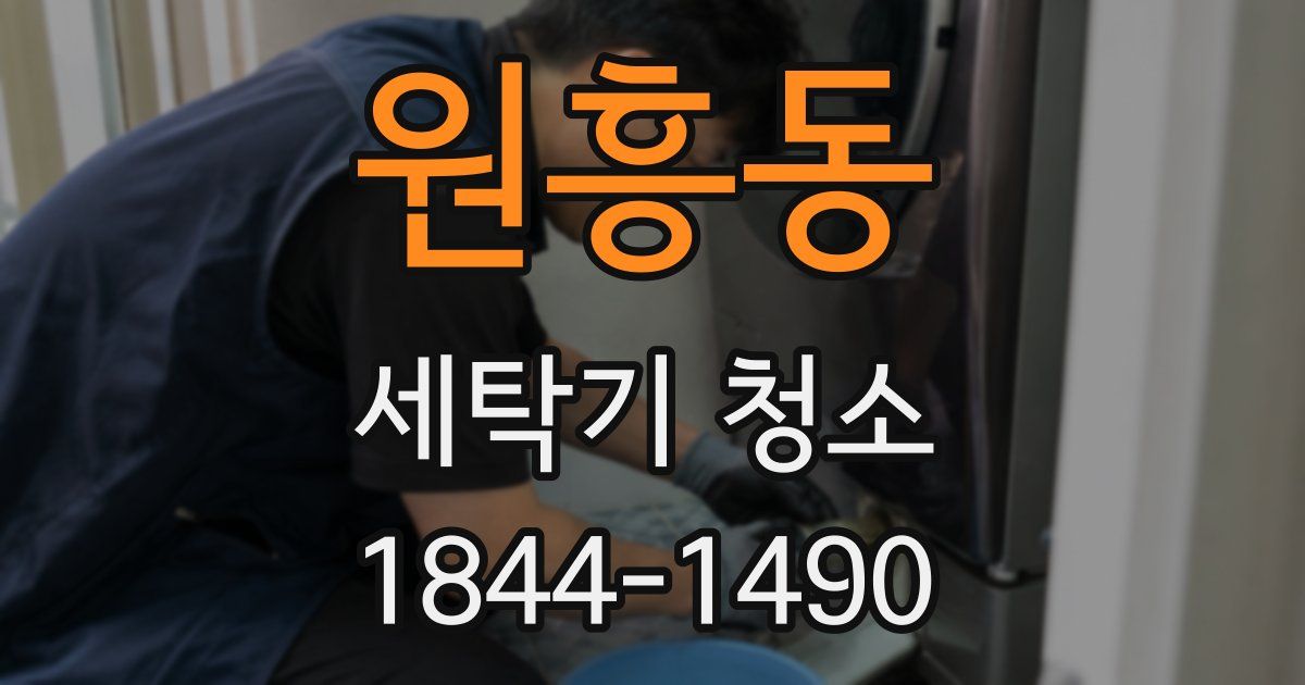 원흥동 세탁기 청소