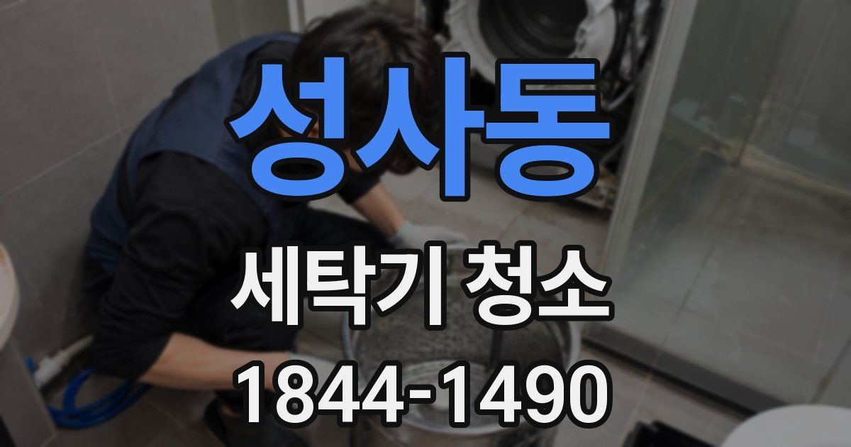 성사동 세탁기 청소