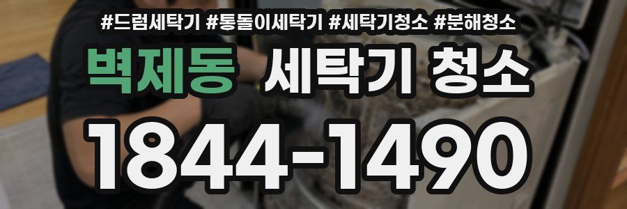 벽제동 세탁기 청소