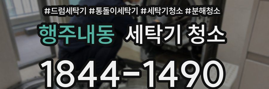 행주내동 세탁기 청소