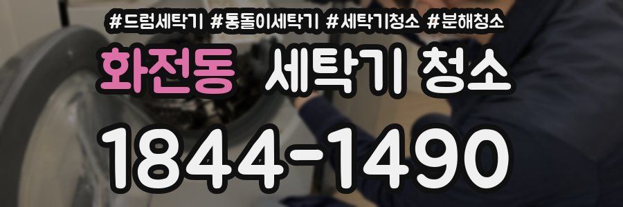 화전동 세탁기 청소