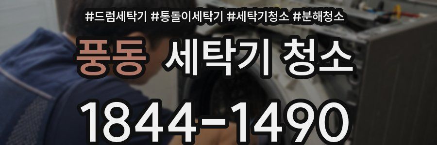 풍동 세탁기 청소