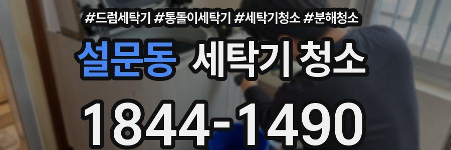 설문동 세탁기 청소