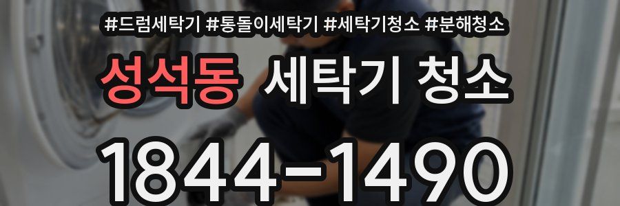 성석동 세탁기 청소