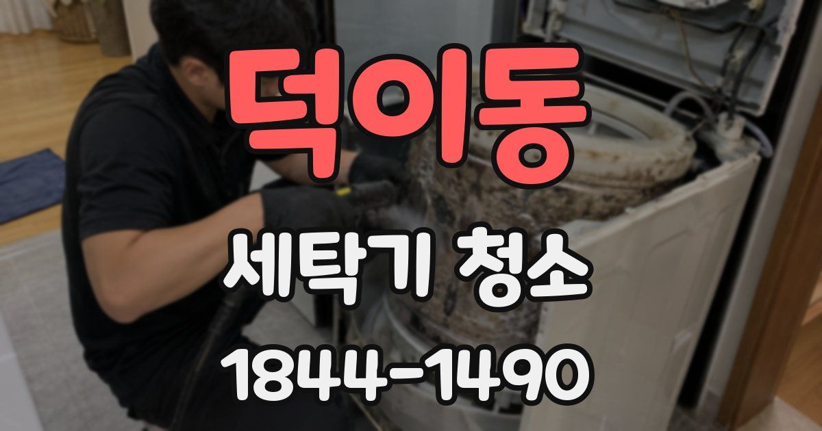 덕이동 세탁기 청소