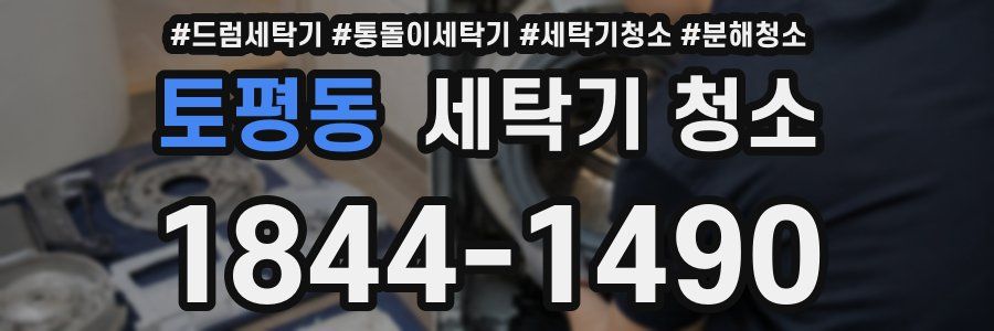 토평동 세탁기 청소