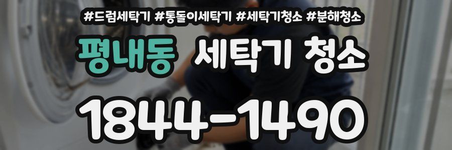 평내동 세탁기 청소