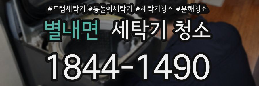별내면 세탁기 청소