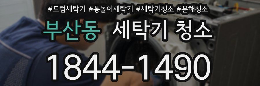 부산동 세탁기 청소