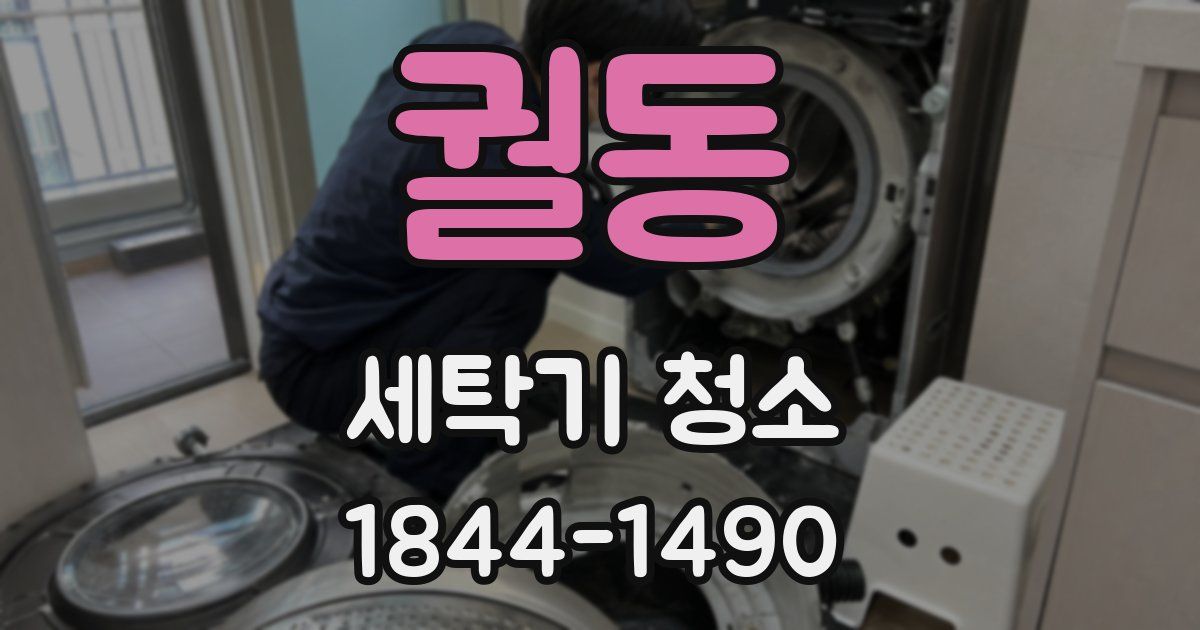 궐동 세탁기 청소