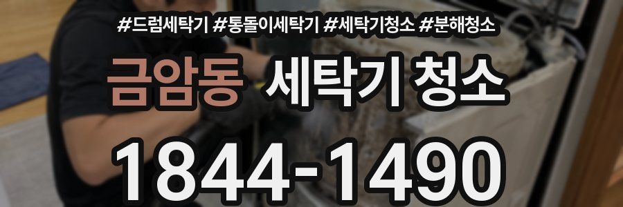 금암동 세탁기 청소