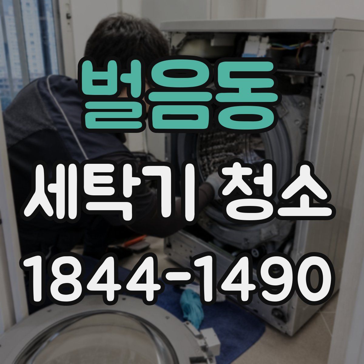 벌음동 세탁기 청소