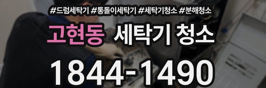 고현동 세탁기 청소