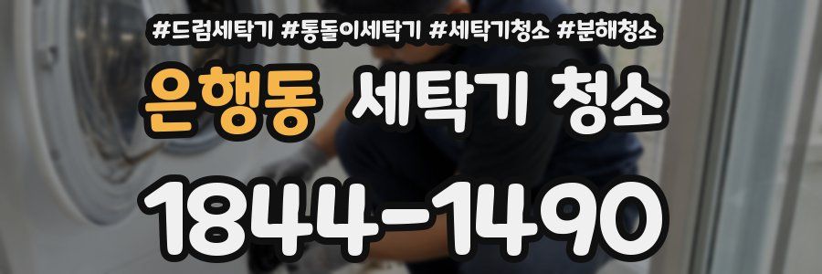 은행동 세탁기 청소