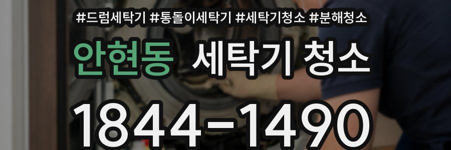 안현동 세탁기 청소