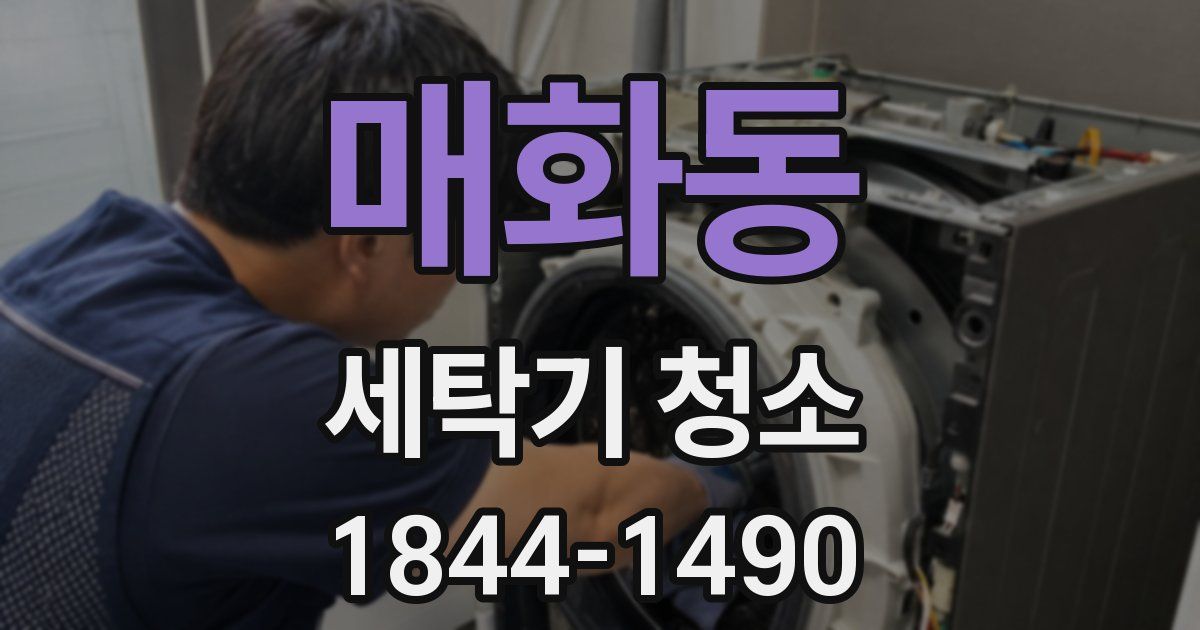 매화동 세탁기 청소