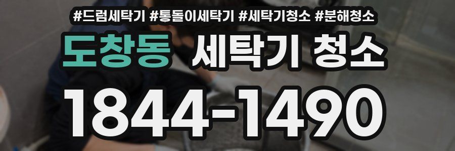 도창동 세탁기 청소