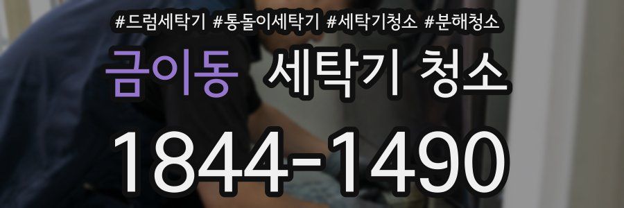 금이동 세탁기 청소