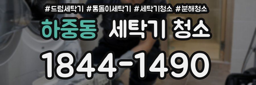 하중동 세탁기 청소