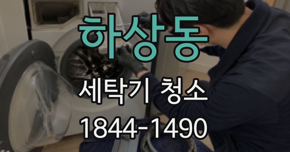 하상동 세탁기 청소