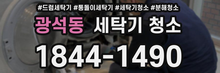 광석동 세탁기 청소