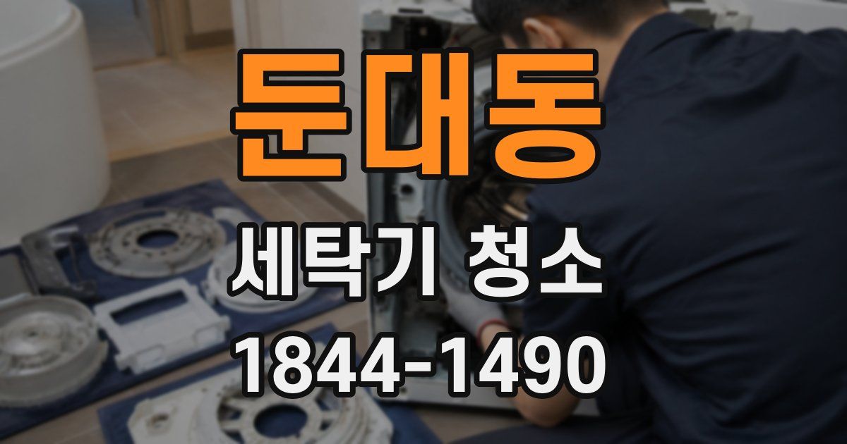 둔대동 세탁기 청소