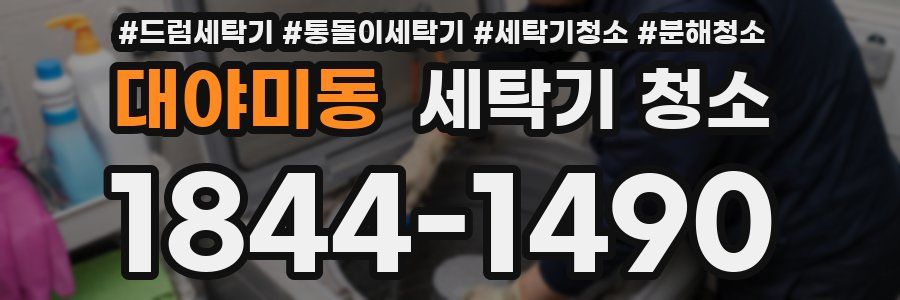 대야미동 세탁기 청소