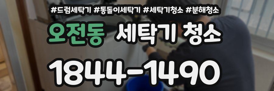 오전동 세탁기 청소