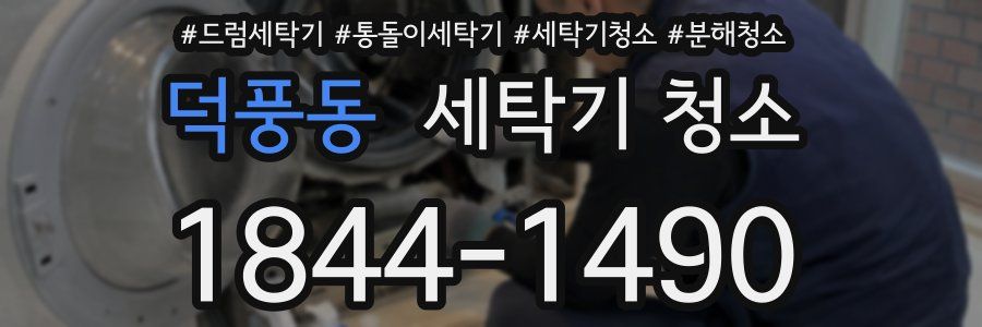 덕풍동 세탁기 청소