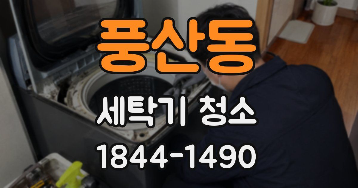 풍산동 세탁기 청소