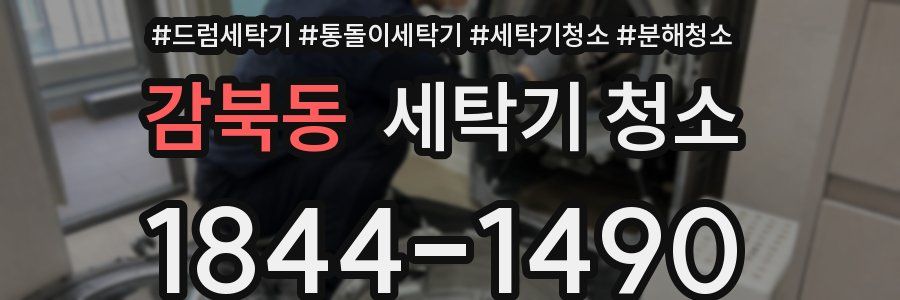 감북동 세탁기 청소