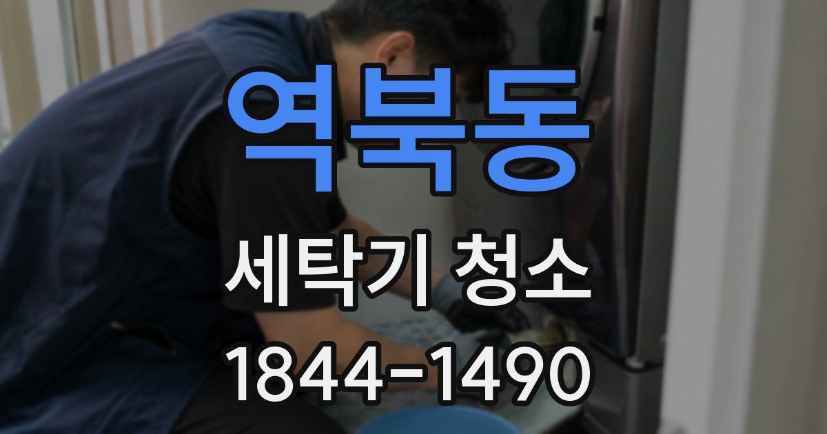 역북동 세탁기 청소