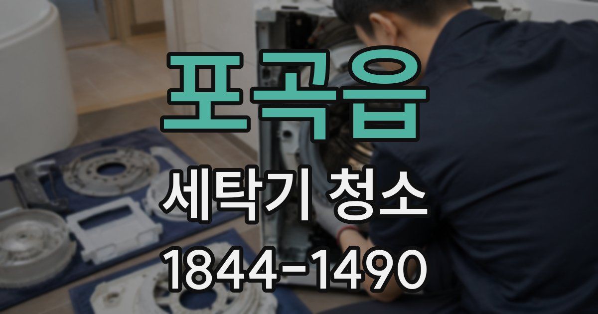 포곡읍 세탁기 청소