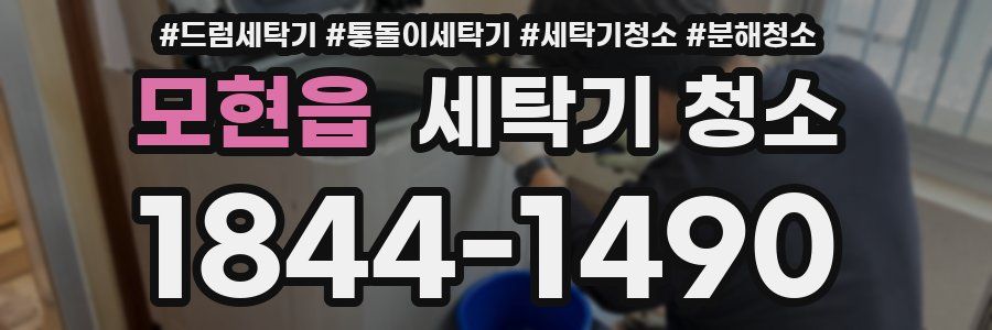 모현읍 세탁기 청소
