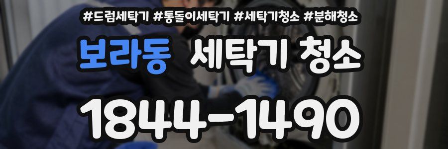 보라동 세탁기 청소